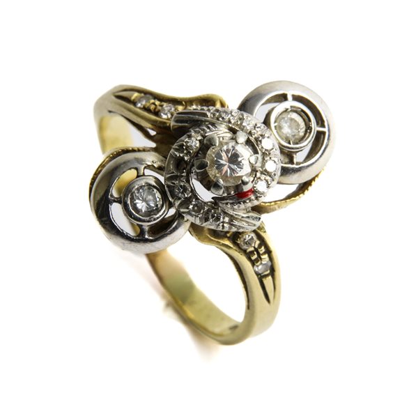 Anillo Goldside Mujer in Oro amarillo Diamante AN.GS0012 - AN.GS0012